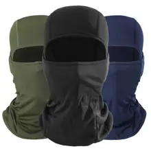 Cool Soft Bike Motorcycle Full Face Mask Lycra Balaclava Ski Neck Protection Winter Windproof