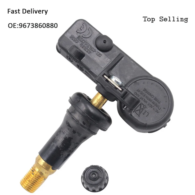 

Tire Pressure Monitor System TPMS Sensor For Peugeot Citroen OEM 9673860880 433MHZ