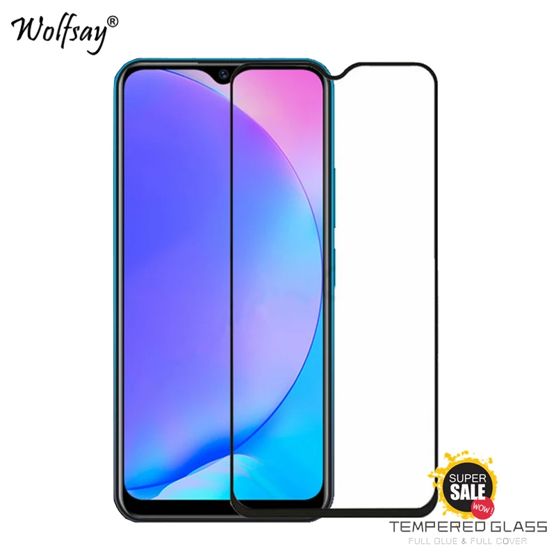 

2PCS Full Glue Cover Glass Vivo Y17 Y3 Screen Protector Tempered Glass For Vivo Y17 Y3 Glass Phone Film Vivo Y17 Protective Film