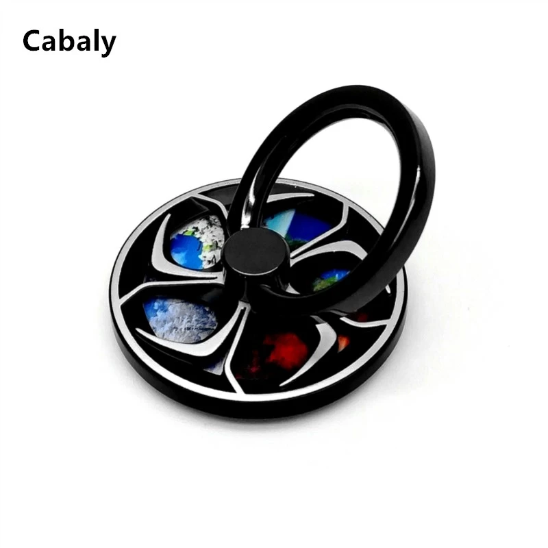 Cabaly 360 градусов вращающееся кольцо держатель на палец подставка для мобильного