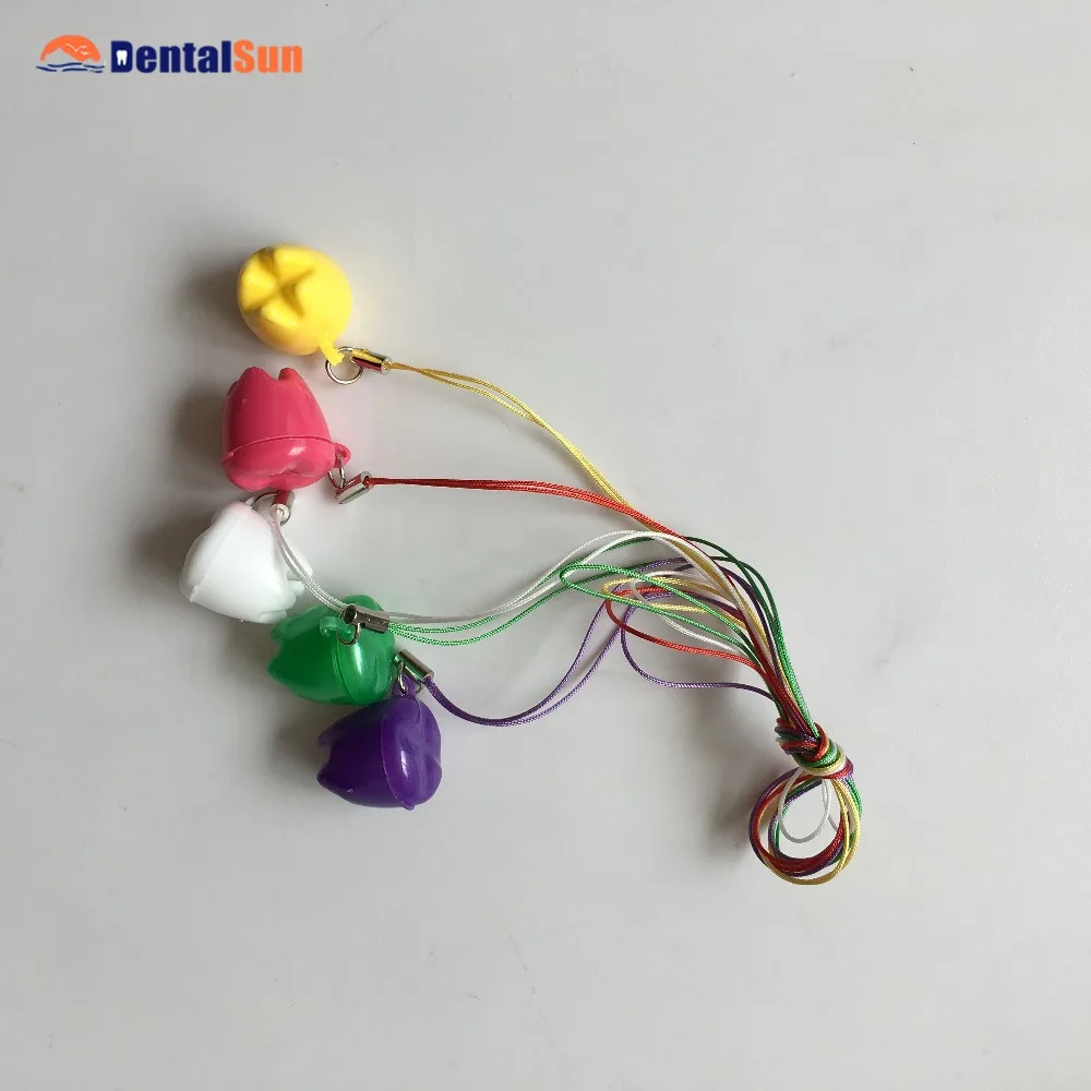 Зубные красочные детские зуб поле/зубные цилиндрический Box