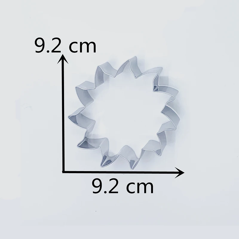 KENIAO Sun Cookie Cutter for Summer Beach 9 2x9 2 cm печенье/помадка/кондитерские изделия для детей