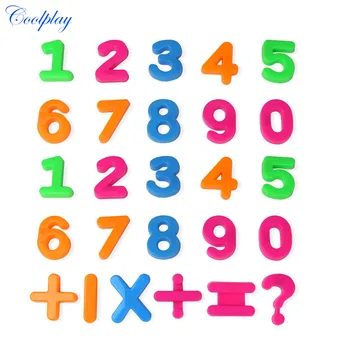 

Baby Toy 26pcs/set Magnetic Stickers Numbers Digital Operation Educational Numbers Puzzle Gift Developmental Toy For Kids