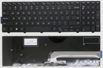 

SSEA New US Keyboard for DELL Inspiron 15-3000 5000 17-5000 5547 3542 Black Keyboard