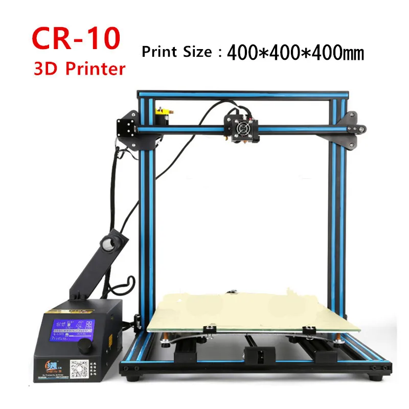 CRCREALITY 3D CR 10 DIY 3D Printer Kits Large Size 400 400 400mm Easy Assemble Printer