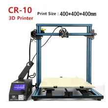 CRCREALITY 3D CR-10 DIY 3D Комплекты Принтера Большой Размер 400*400*400 мм Легко Собрать 3D Принтер Нити SD Card, Инструментов, Как Подарок