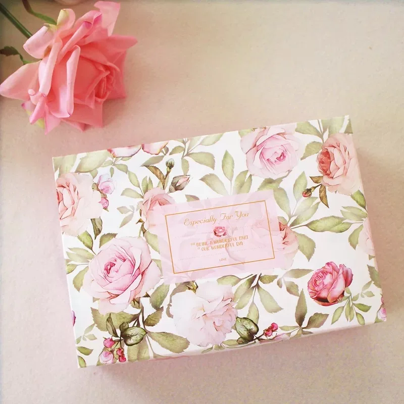 5 шт. Подарочная бумажная коробка для печенья и конфет 21 х14х5 см|spring|spring boxspring bag |