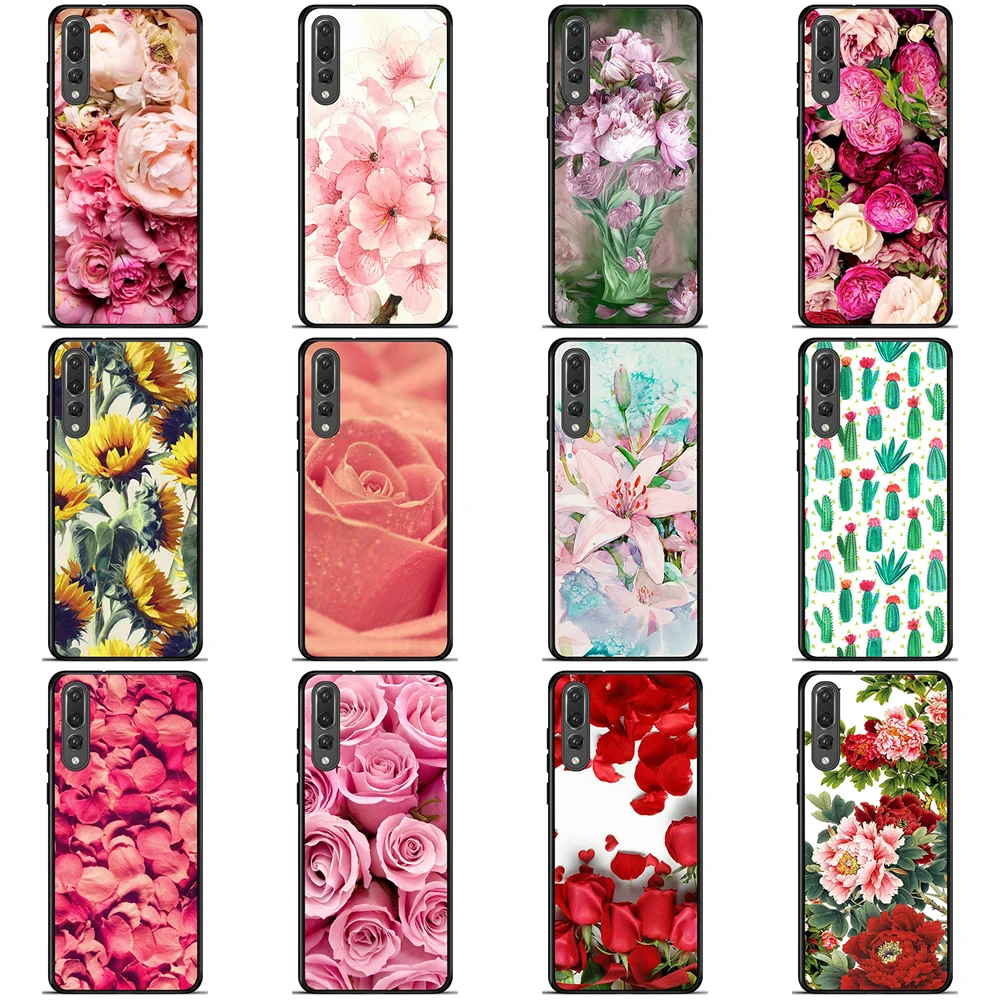 

Printed TPU Silicone Back Cases for Mate 20 lite for Huawei P8 P9 P10 Lite P20 Pro Mate20 Pro P Smart 2019 Phone Back Bumper