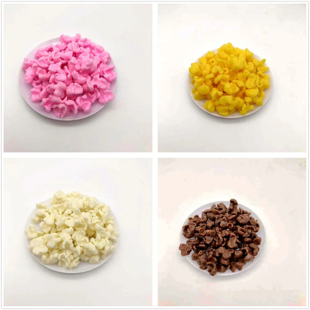 20g Pretend Play Slime Popcorn DIY Accessories Toys Supplies For Fluffy Foam Clay Plasticine Christmas Gifts | Игрушки и хобби
