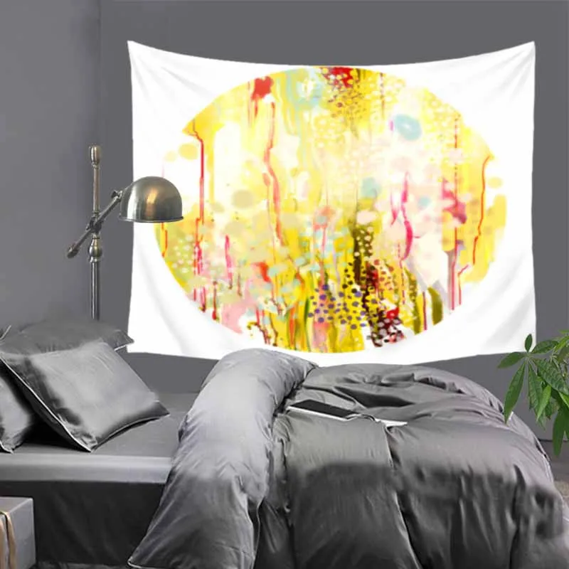 

51x60" 130x150cm Indian tapestry hippie mandala wall hanging Bohemian bedspread dorm decor tapestry flower birds printed LZJ16