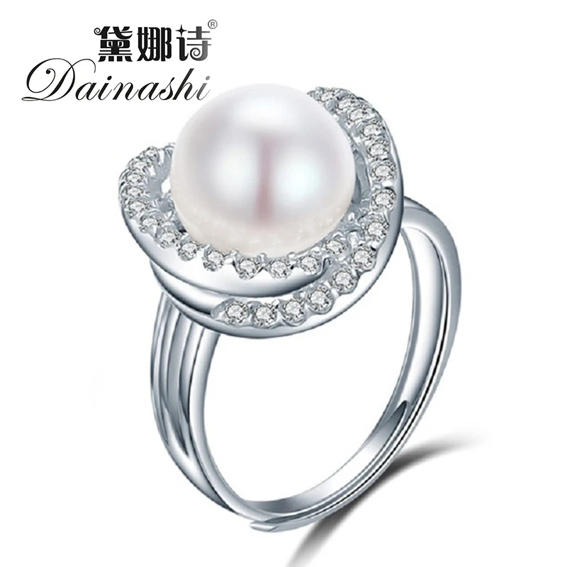 white pink purple natural freshwater pearl wedding ring adjustable rings for wife hot salechina - Pearl Wedding Ring white pink purple natural freshwater pearl wedding ring adjustable rings for wife hot salechina - Pearl Wedding Ring