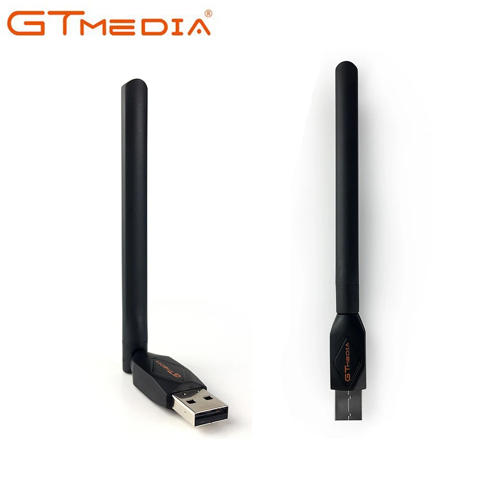 

V7S HD,V7 PLUS.V9 Super GTMEDIA Mini Wireless Wifi Adapter 150 Mbps 20dBm Antenna USB Wifi Satellite TV receiver