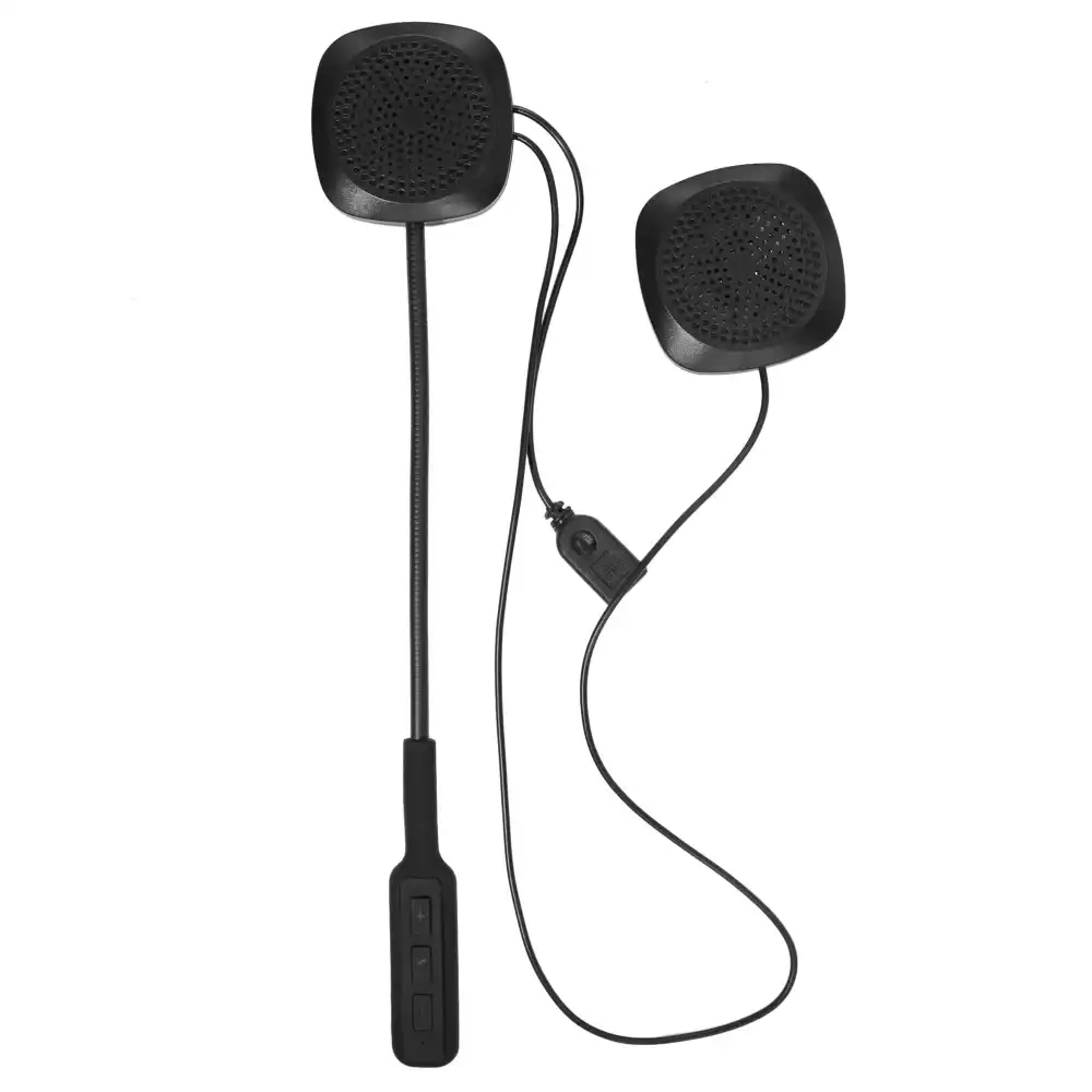 Motorcycle Bluetooth 4.2 Helmet Headset-Intercom Communication Systems Kit,with Automatic call answering switch for Motorbike Skiing
