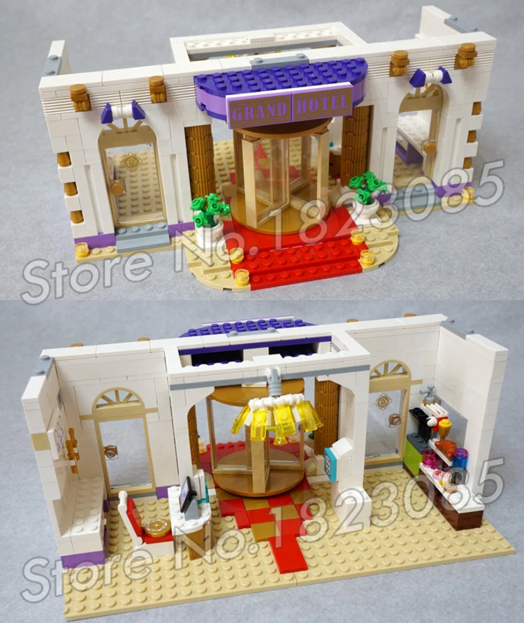 1585 шт Друзья серии Heartlake Grand Hotel 10547 фигурки строительные блоки Эмма Стефани