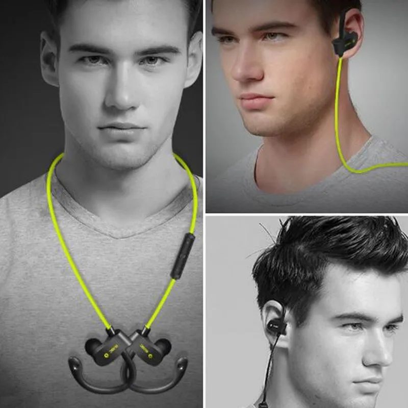 200pcs free shipping wireless bluetooth ear hook earphone with mic