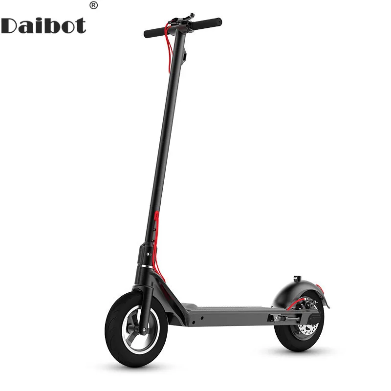 

Daibot Folding Kick Scooter Two Wheel Electric Scooters Foot Control Acceleration Samsung Cell Battery Electric Scooters Adults