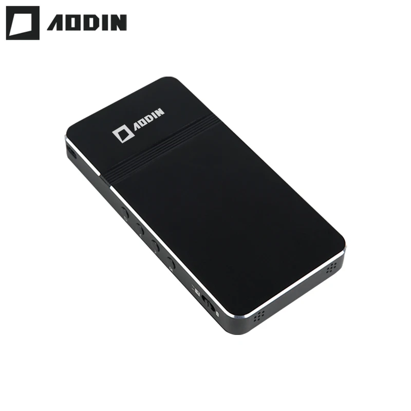 AODIN D16 pocket portable Mini projector None Android OS Linux Micro LED DLP Projector with Battery HDMI Input USB 2.0 HD video