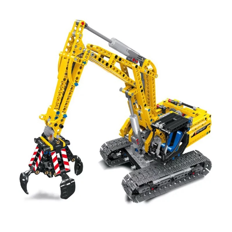 Technic 2in1 Excavator Building Blocks kit Bricks Set Classic City Model educational creative DIY Kids Toys Gifts 38014