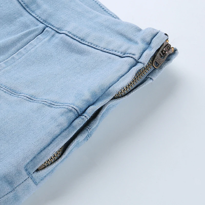 Sweetown, модные джинсовые шорты с высокой талией, женские летние шорты для активного отдыха, тонкие сексуальные шорты на молнии, эластичные джинсовые шорты с эффектом пуш-ап, одежда для фитнеса