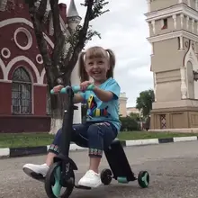Детский трехколесный велосипед 1-3-6 лет, Детские скутеры, могут кататься на беговой дорожке 3 в 1, велосипед баланса