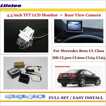 

Liislee For Mercedes Benz CL Class MB CL500 CL600 CL63 CL65 - Car Reverse Rear Camera + 4.3" LCD Monitor = 2 in 1 Parking System