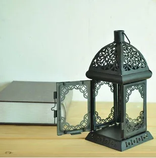 

European Court Style New Fashion Romantic Feelings Metal Candle Holder Classic Wedding Lantern Party Decoration C1011