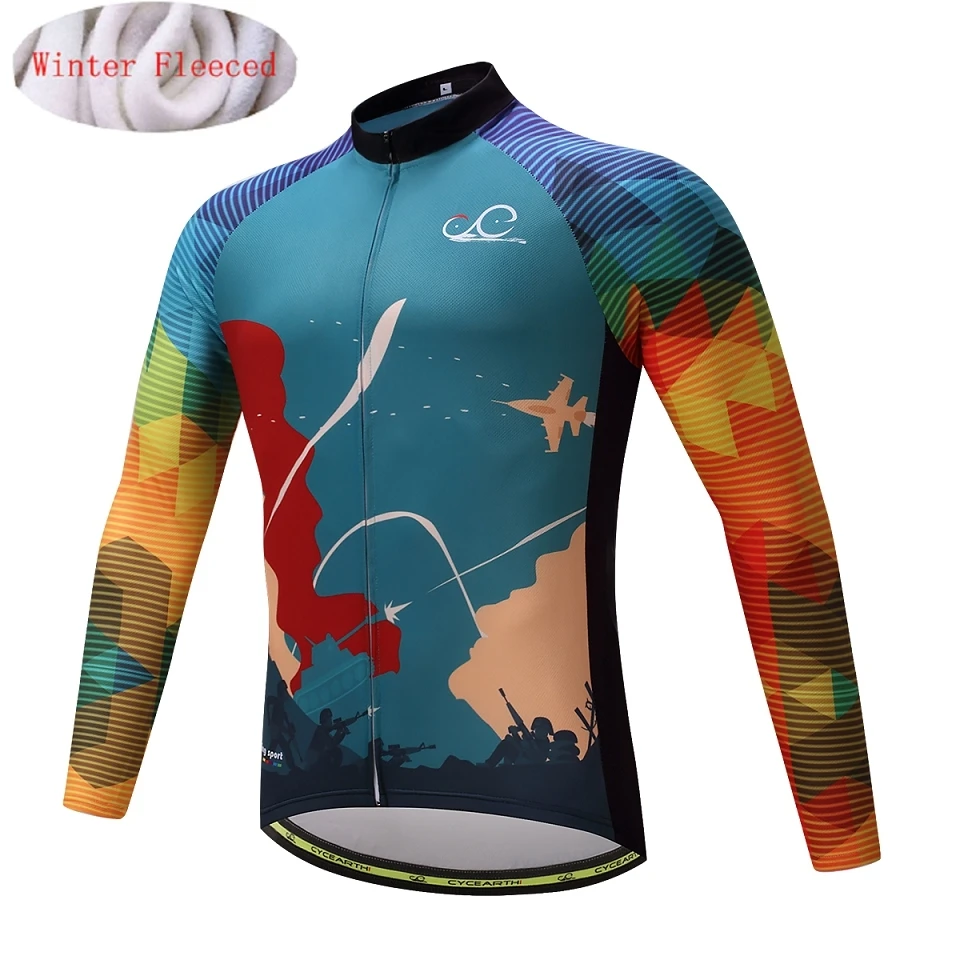Pro Team мужские с длинным рукавом велосипедные трикотажные изделия велосипедная спортивная одежда уличная дышащая дорожная форма велосипедная одежда рубашка одежда - Цвет: 2019 style