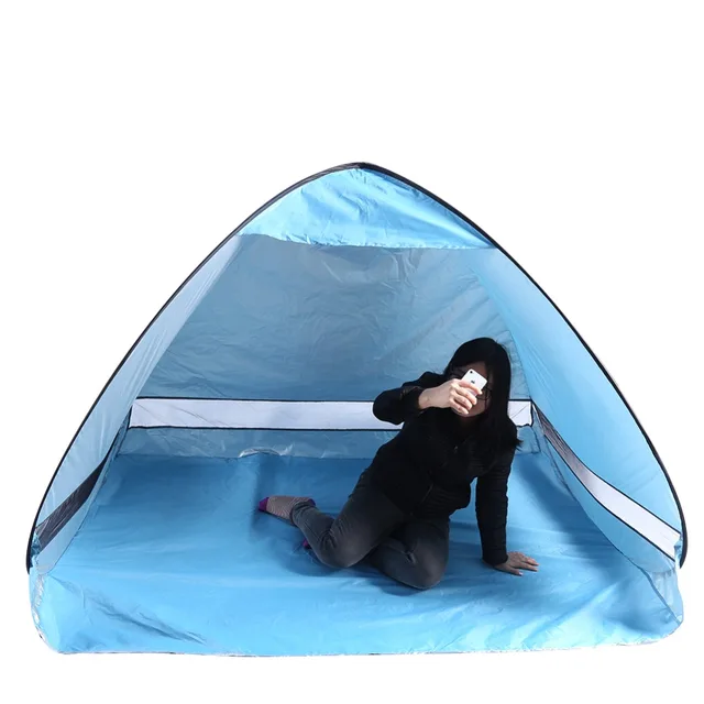 Half Moon Style Door 2 Person Lightweight Camping Traveling Family Half Moon Style Door 2 Person Lightweight Camping Traveling Family Dome Tent With Carry
