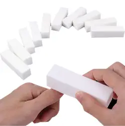 Недавно 10 шт. буфер для полировки блок файлов акриловый педикюр маникюрный набор для шлифовки блок пилка для ногтей Полирующий гвоздь