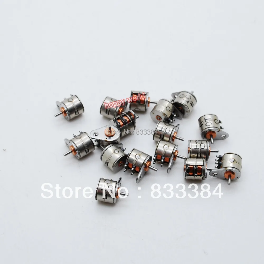 

NEW 20 PCS Japan Nidec 4 Wire 2 Phase micro stepper motor D6xH5.5mm mini stepping motorr for camera