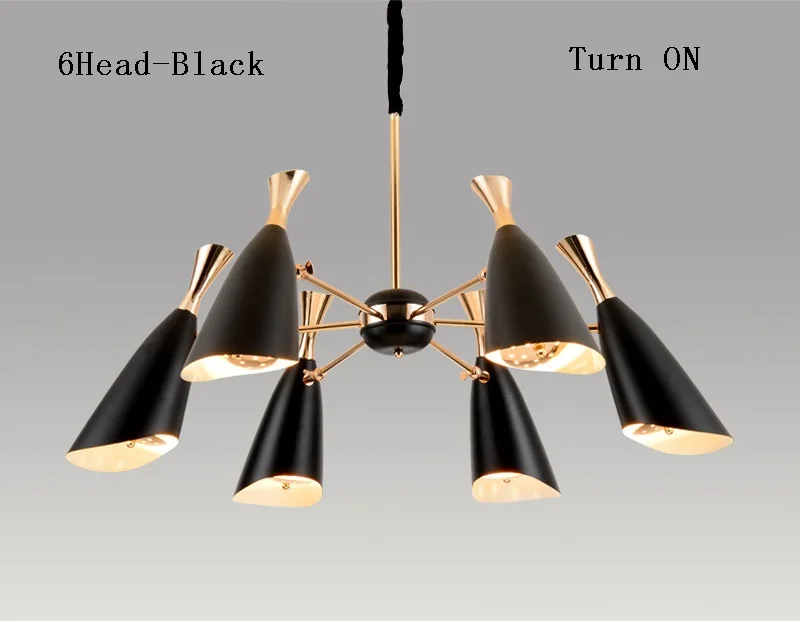 Modern pendant lights led  AC90-260V Muticolor Iron shade hanging lights  pendente foyer10