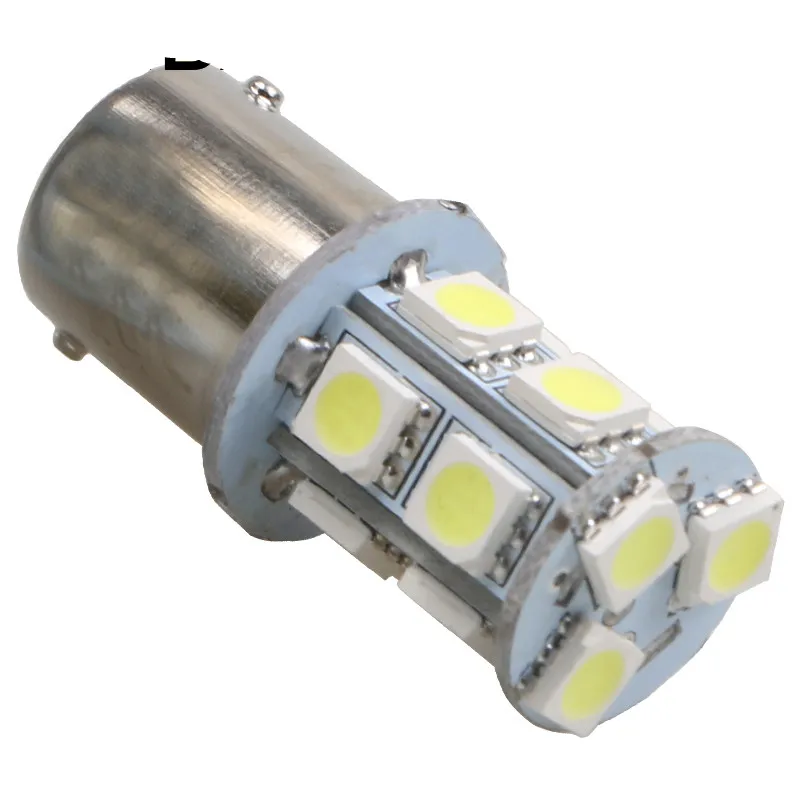 1156 BA15S 13 SMD белый светодиодный ламповый светильник p21w R5W R10W светодиодный автомобильный ламповый сигнал поворота Задний фонарь автомобильный светильник для парковки 12 В красный