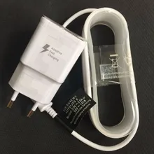 10 шт/лот 9в-1.67a или 5в-2a ЕС вилка настенное зарядное устройство 1,5 м USB кабель для передачи данных для Samsung Galaxy S6 Edge Note4 Адаптивная Быстрая зарядка