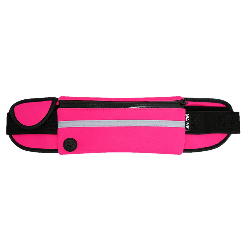 Impermeable deporte correr cintura bolsa teléfono móvil soporte cremallera fanny pack cadera monedero cinturón bolsa música fanny bolsas unisex hombres #10