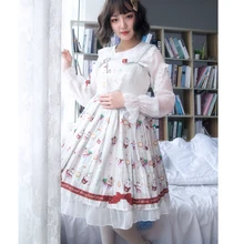 Sweet Lolita Victorian Dress Tea Party Outfit Halloween Costumes For Women Loli Cosplay JSK Skirt Twin Sets Plus Size Sweet Lolita Victorian Dress Tea Party Outfit Halloween Costumes For Women Loli Cosplay JSK Skirt Twin Sets Plus Size
