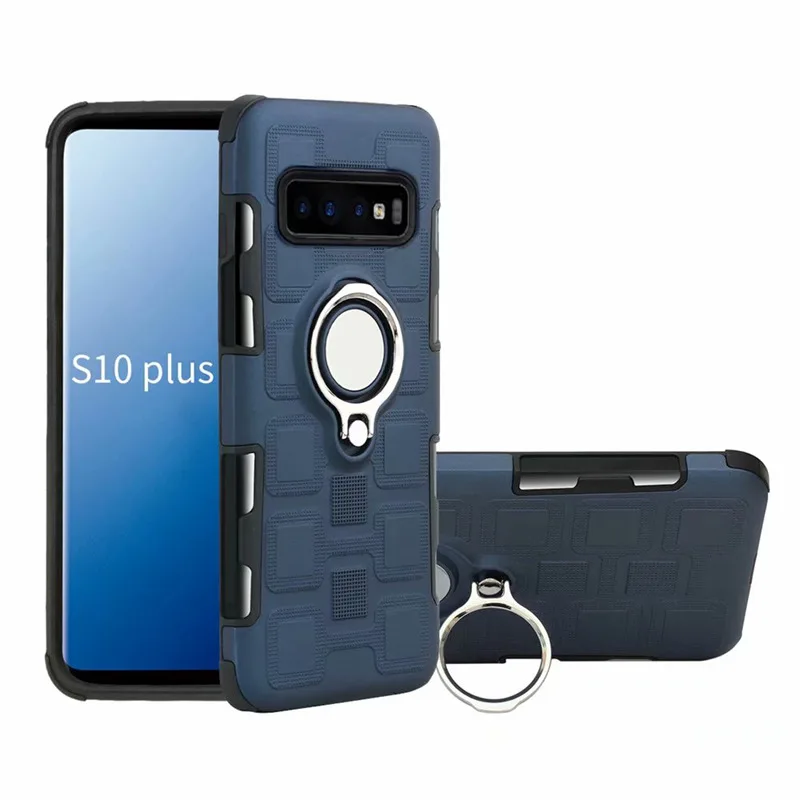 

Back Case For Samsung Galaxy S10 Plus S10e Case Cover Protector Finger Ring Coque For Samsung Galaxy S10 Case Fundas