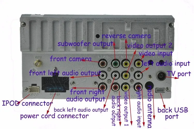 Top Support AM FM RDS 2 DIN Car DVD Player MP4 MP5 Touch Screen Bluetooth TF Auxin 6.95
