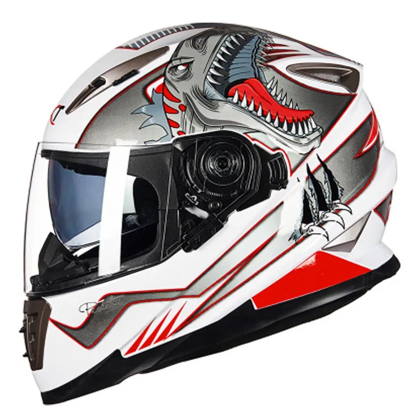 GXT Helmet Motorcycle Full Face Helmets Double Visor Racing Motocross Casco Modular Moto Motorbike Capacete | Автомобили и