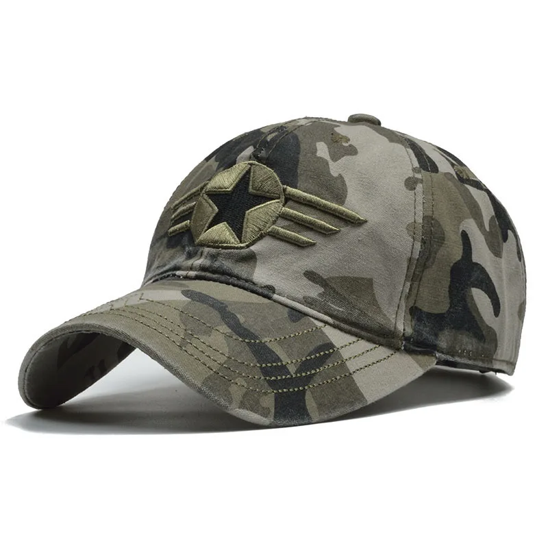 [NORTHWOOD] Brand Camo US Army Cap Men Army Baseball Cap Dad Hat For Men Camouflage Snapback Bone Masculino Tactical Dad Cap