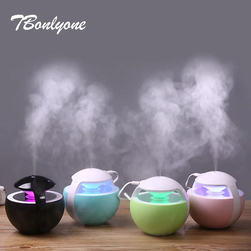 

TBonlyone 450ml Air Humidifier Aroma Diffuser Water Solubility Essential Oil Diffuser Electric USB Air Diffuser Humidifier
