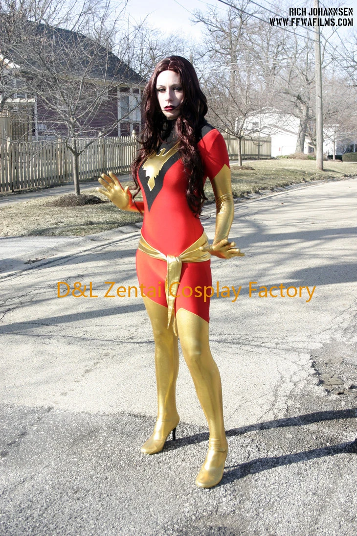 Costume Red X-men Halloween Amazing 3