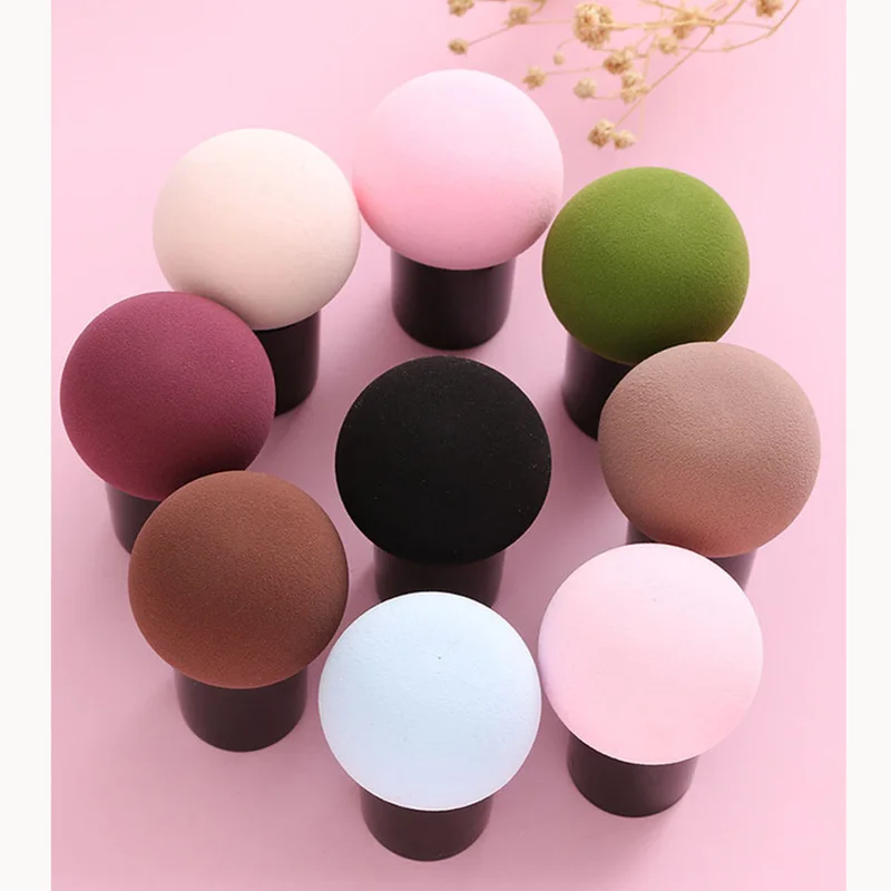 

1pc Mushroom Cosmetic Puff 6 Colors Powder Puff Smooth Women's Makeup Foundation Sponge Beauty to Make Up Tools Accessories