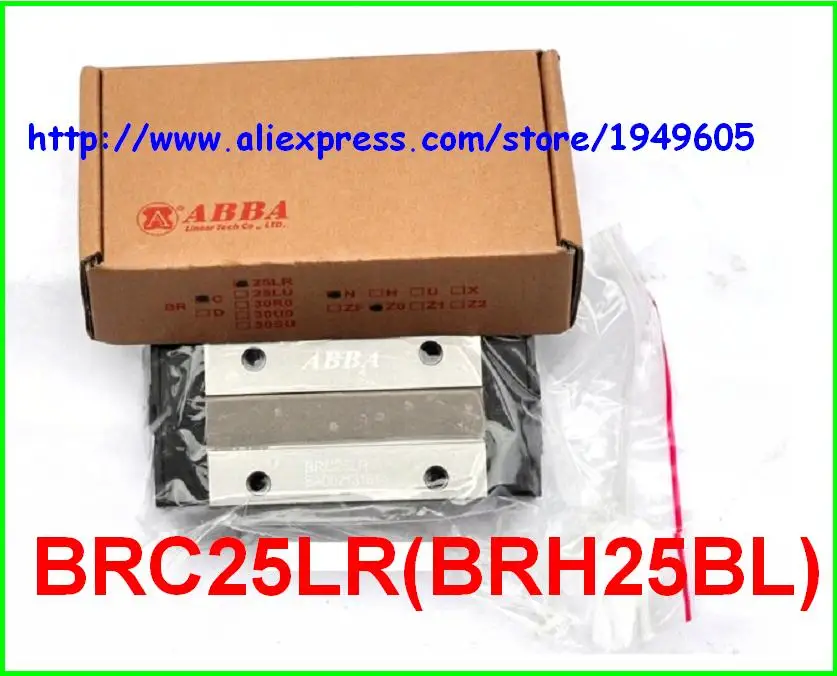 Линейные направляющие подшипников BRC25LR BRH25BL TAIWAN ABBA 2 шт. | Обустройство дома