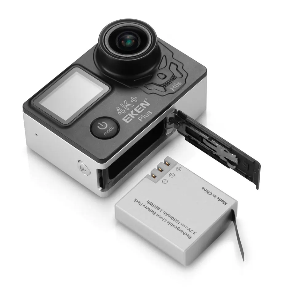 Экшн-камера EKEN H5S Plus HD 4K 30FPS с чипом Ambarella A12 внутри 30 м, водонепроницаемая, 2,0 дюйма, сенсорный экран EIS go, Спортивная камера pro