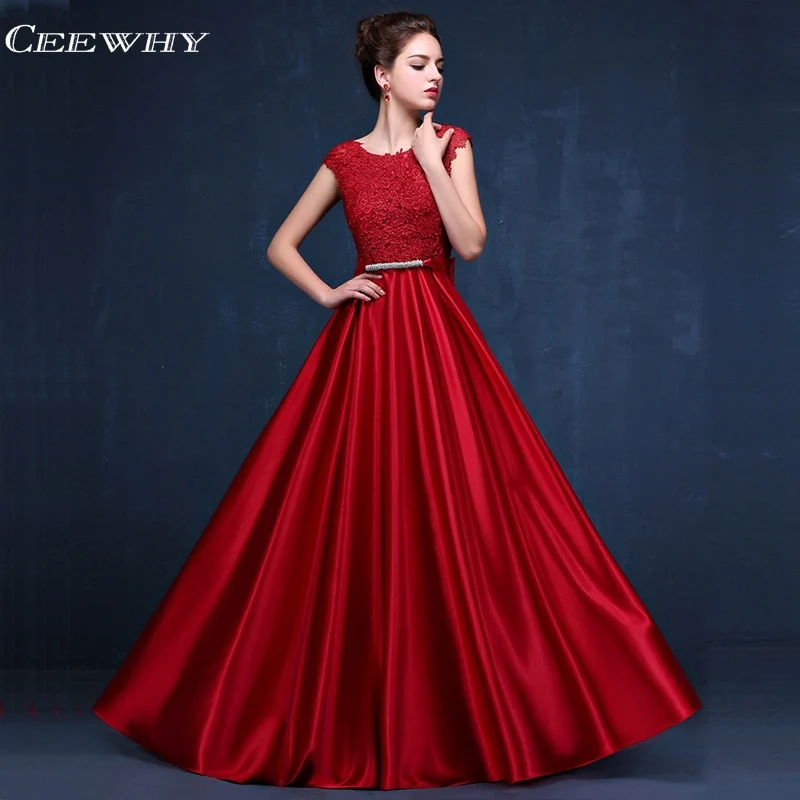 CEEWHY Burgundy Applique Evening Dress Long Formal Dress Women Elegant Evening Gown Plus Size Robe de Soiree Vestido Longo Abiye CEEWHY Burgundy Applique Evening Dress Long Formal Dress Women Elegant Evening Gown Plus Size Robe de Soiree Vestido Longo Abiye