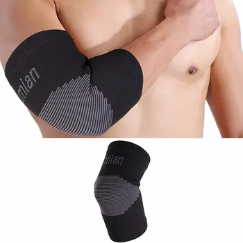 1Pcs Elleboogbrace Ondersteuning Sport Veiligheid Elbow Protector Bescherming Elastische Bandage Verlengen Absorberen Zweet Elleboog Pads Guard 1Pcs Elleboogbrace Ondersteuning Sport Veiligheid Elbow Protector Bescherming Elastische Bandage Verlengen Absorberen Zweet Elleboog Pads Guard