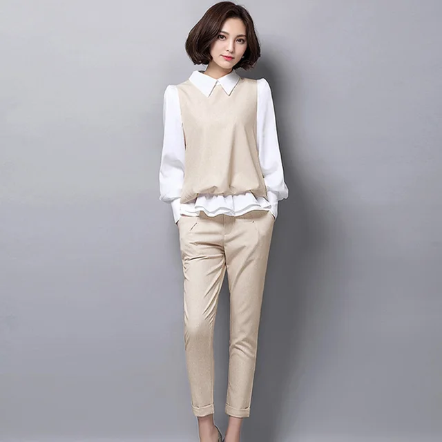 Abiti eleganti Pantaloni per Le Donne 14 Signore di Modo della ...