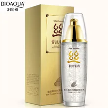 BIOAOUA 100 мл Silk увлажняющий обогащенный тонера воды Питательная, для лица Уход питание увлажняющий отбеливающий тоник жидкости Красота