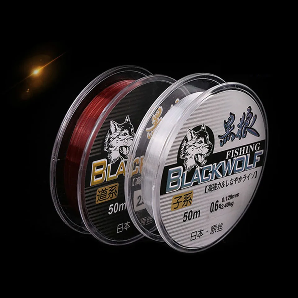 

50m Fishing Line Strong Japan Nylon Fishing Lines Sink Line High Quality Fishing Tackle