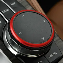 Автомобильная Мультимедийная панель украшение кольцо для BMW 528 530 540li 5 серии рукописный большой ручки украшение кольцо интерьер